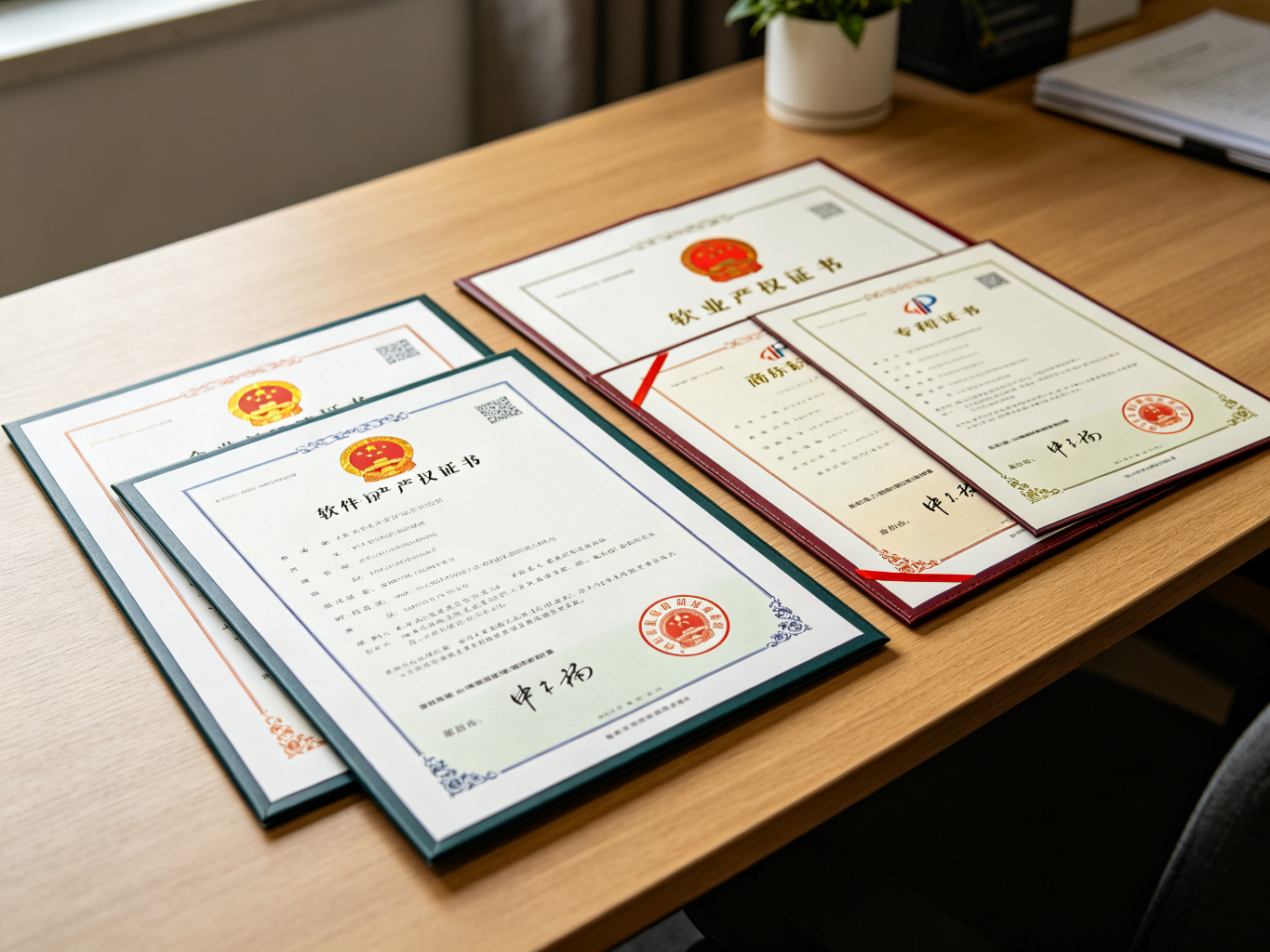 9个注册商标+软著